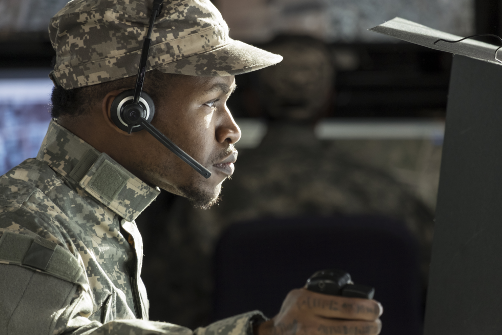 military drone operator