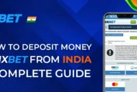 How to Deposit Money on 1xBet in India?